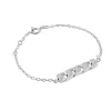 Emma Israelsson Link Armband Silver Brace037 ( Mega Kampanj )