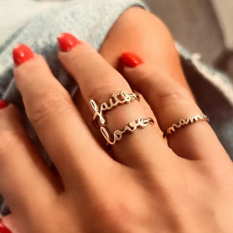 Emma Israelsson Mama Ring Guld