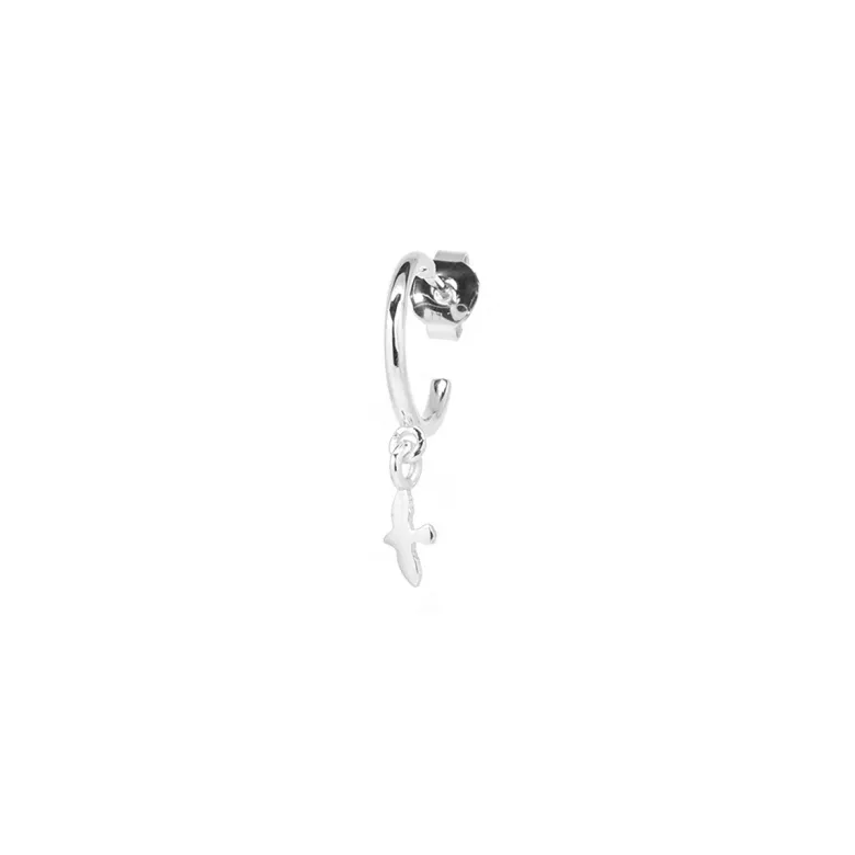 Emma Israelsson Mini Dove Ring Örhänge (Silver) – EAR136