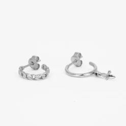 Emma Israelsson Mini Dove Ring Örhänge (Silver) – EAR136