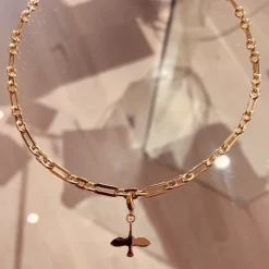 Emma Israelsson Mini Dove Charm Guld Charm004