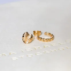 Emma Israelsson Mini Link Ring Örhänge (Guld) – EAR139 (Mega kampanj)