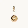 Emma Israelsson Name Coin Organic Charm Guld Charm022