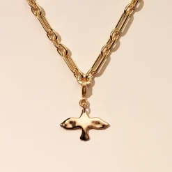 Emma Israelsson Organic Dove Charm Guld Charm034