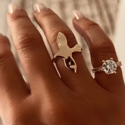 Emma Israelsson Organic Dove Ring L Guld – Ring165