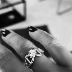 Emma Israelsson Princess Anchor Ring Silver