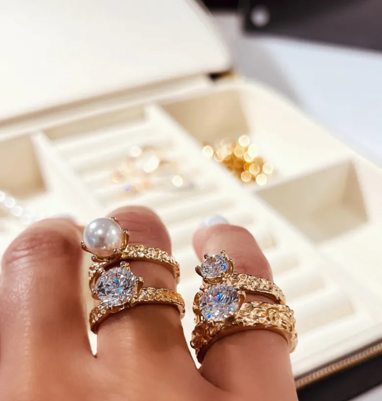 Emma Israelsson Princess Ring Open Guld Ring137