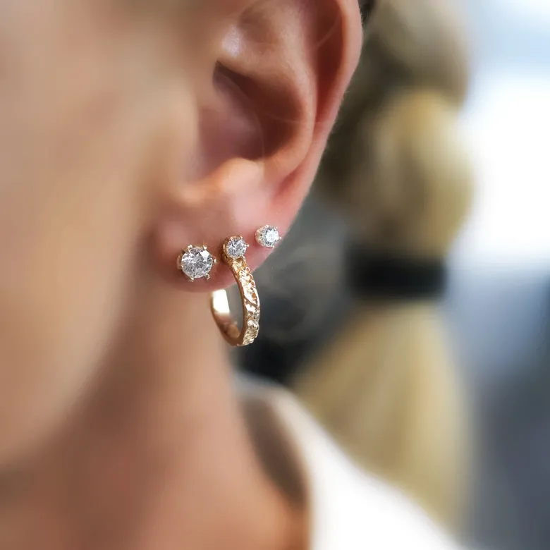 Emma Israelsson Princess Ear Pin Guld ear162