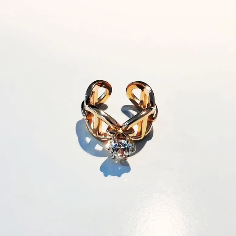 Emma Israelsson Princess Anchor Ring Guld