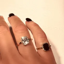 Emma Israelsson Queen Ring S Guld Ring154 – Vit