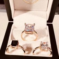 Emma Israelsson Queen Ring S Guld Ring154 – Vit