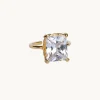 Emma Israelsson Queen Ring M Guld Ring156 – Vit
