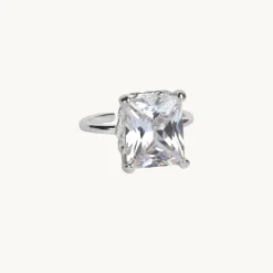 Emma Israelsson Queen Ring M Vit Silver Ring155