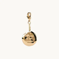 Emma Israelsson Shepard Organic Coin Charm Guld Charm030