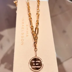 Emma Israelsson Shepard Wreath Coin Charm Guld Charm018