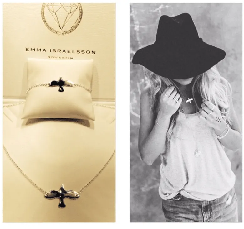 Emma Israelsson Silver Dove Halsband Neck031