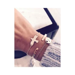 Emma Israelsson Silver Dove Armband Brace003a