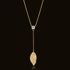 Gynning Jewelry Autumn Leaves Halsband Guld