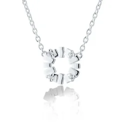 Gynning Jewelry Bricks Explosion Halsband Mini S141