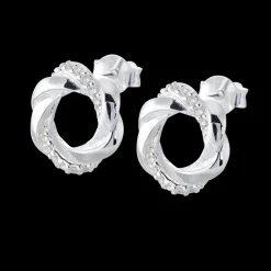 Gynning Jewelry Circles of the Universe Örhängen (Silver)