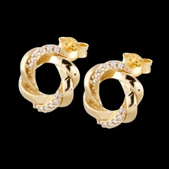Gynning Jewelry Circles of the Universe Örhängen (Guld)