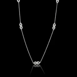 Gynning Jewelry Classy Long Halsband (Silver)