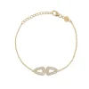 Gynning Jewelry Classy Mini Wings Armband (Guld)