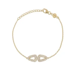 Gynning Jewelry Classy Mini Wings Armband (Guld)