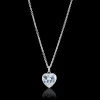Gynning Jewelry Crazy Diamond Heart Halsband (Silver)