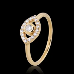Gynning Jewelry Devine Eye Mini Ring (Guld)