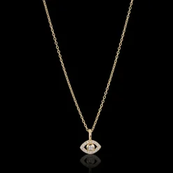Gynning Jewelry Devine Eye Mini Halsband (Guld)