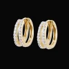 Gynning Jewelry Elegance Creol Medium Örhängen Guld