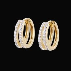 Gynning Jewelry Elegance Creol Medium Örhängen Guld