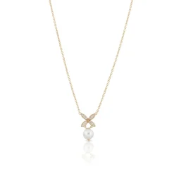 Gynning Jewelry Ellipse Mini Pearl Halsband