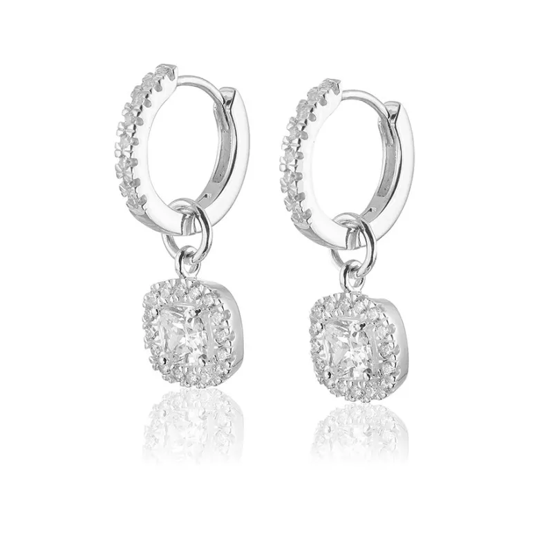 Gynning Jewelry Glamorous örhängen creol – Silver