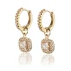 Gynning Jewelry Glamorous örhängen creol – guld/champagne