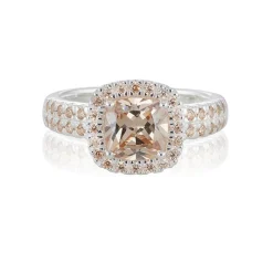 Gynning Jewelry Glamorous ring – champagne – Silver
