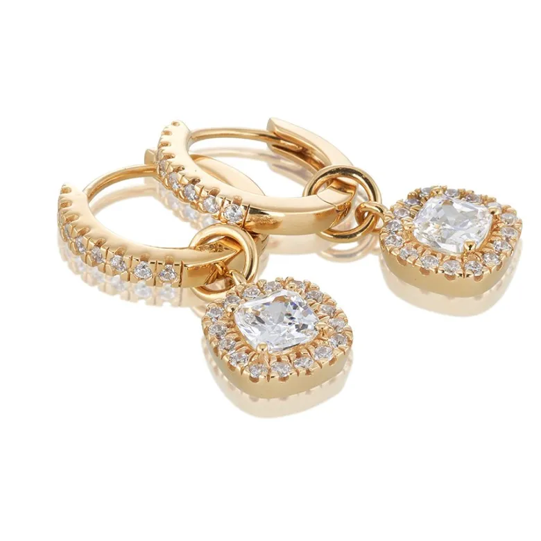 Gynning Jewelry Glamorous örhängen creol – Guld