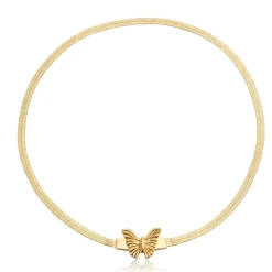 Gynning Jewelry Golden Butterfly Halsband – GP29