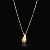 Gynning Jewelry Infinity drop halsband – Guld