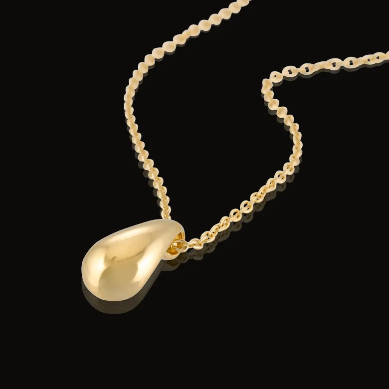 Gynning Jewelry Infinity drop halsband – Guld