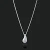 Gynning Jewelry Infinity drop halsband – Silver