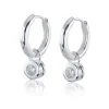 Gynning Jewelry Älskad Örhängen Creol (Silver)