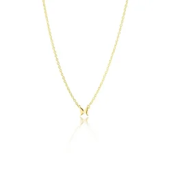 Gynning Jewelry Petite Papillion Halsband GP10 (Guld)