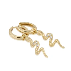 Gynning Jewelry Snake Örhängen