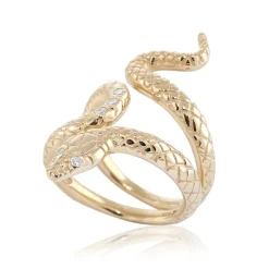 Gynning Jewelry Snake Ring gp4