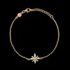 Gynning Jewelry Snowflake Armband (Guld)