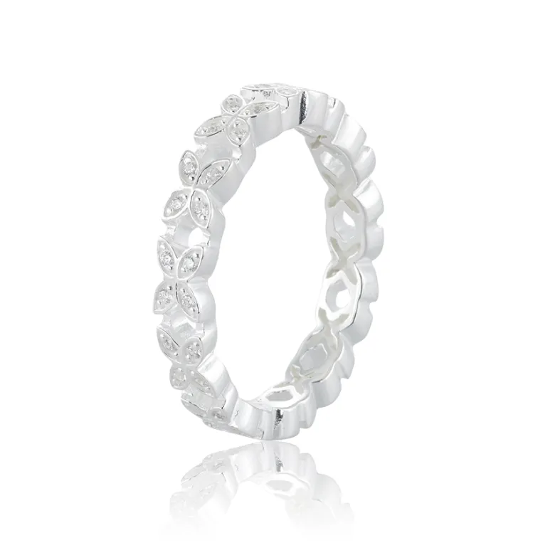 Gynning Jewelry Sparkling Ellipse Mini Ring S223