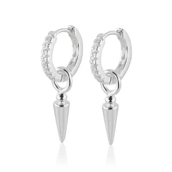 Gynning Jewelry Spear of life örhängen creol (Silver)