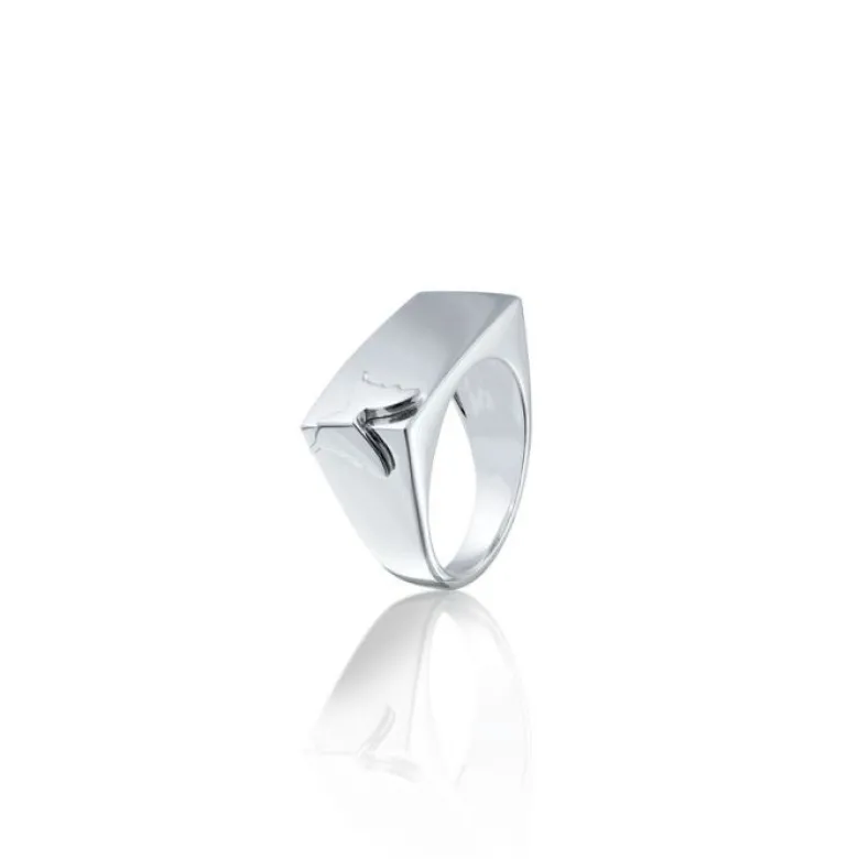 Gynning Jewelry Square Butterfly Ring